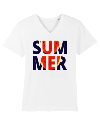Summer Funny Watermelon White