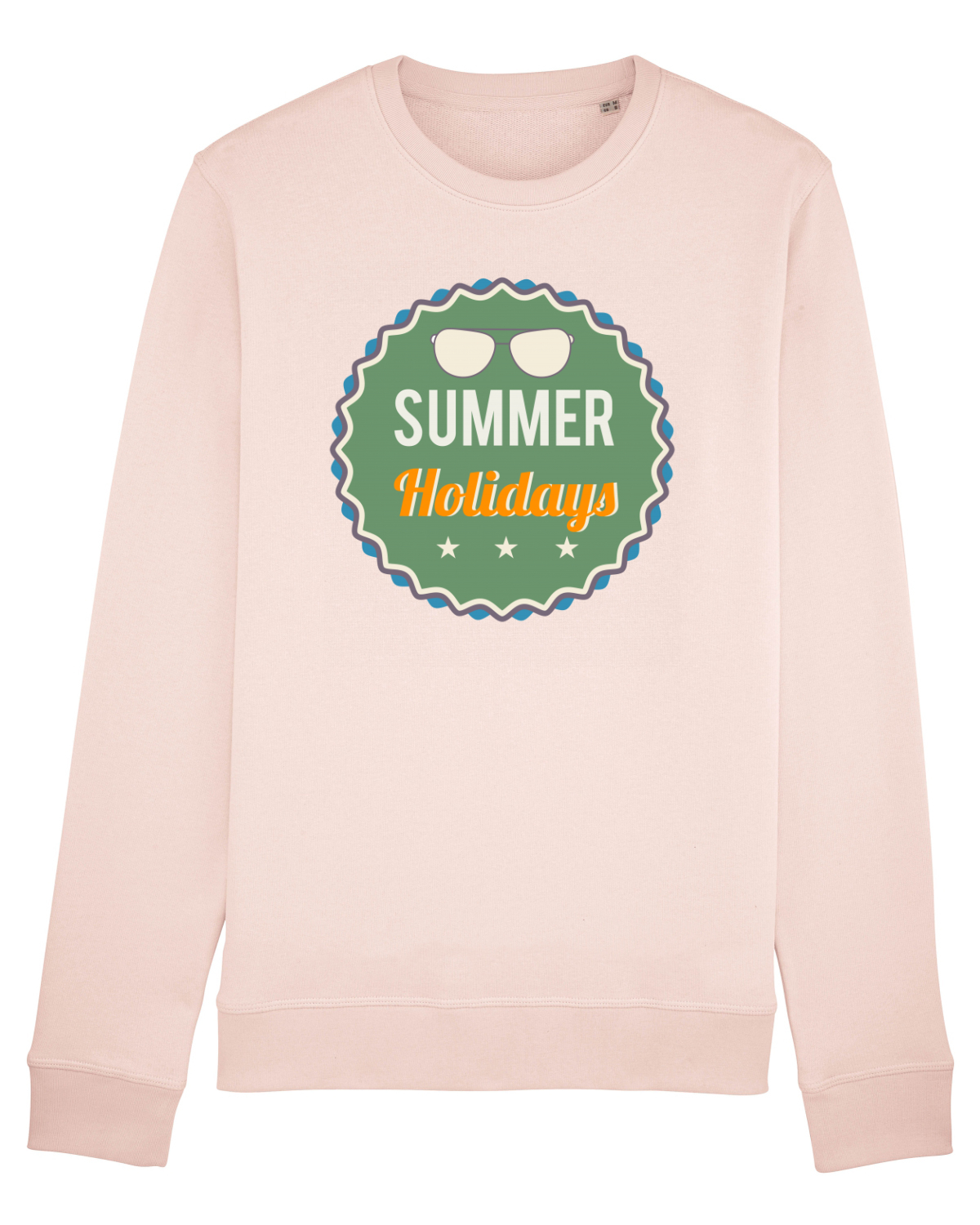 Bluză mânecă lungă Unisex Rise Candy Pink