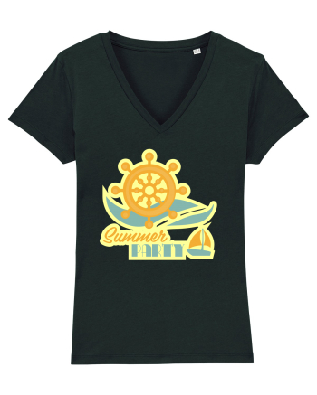 Summer Party Boat Black