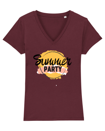 Summer Party Burgundy