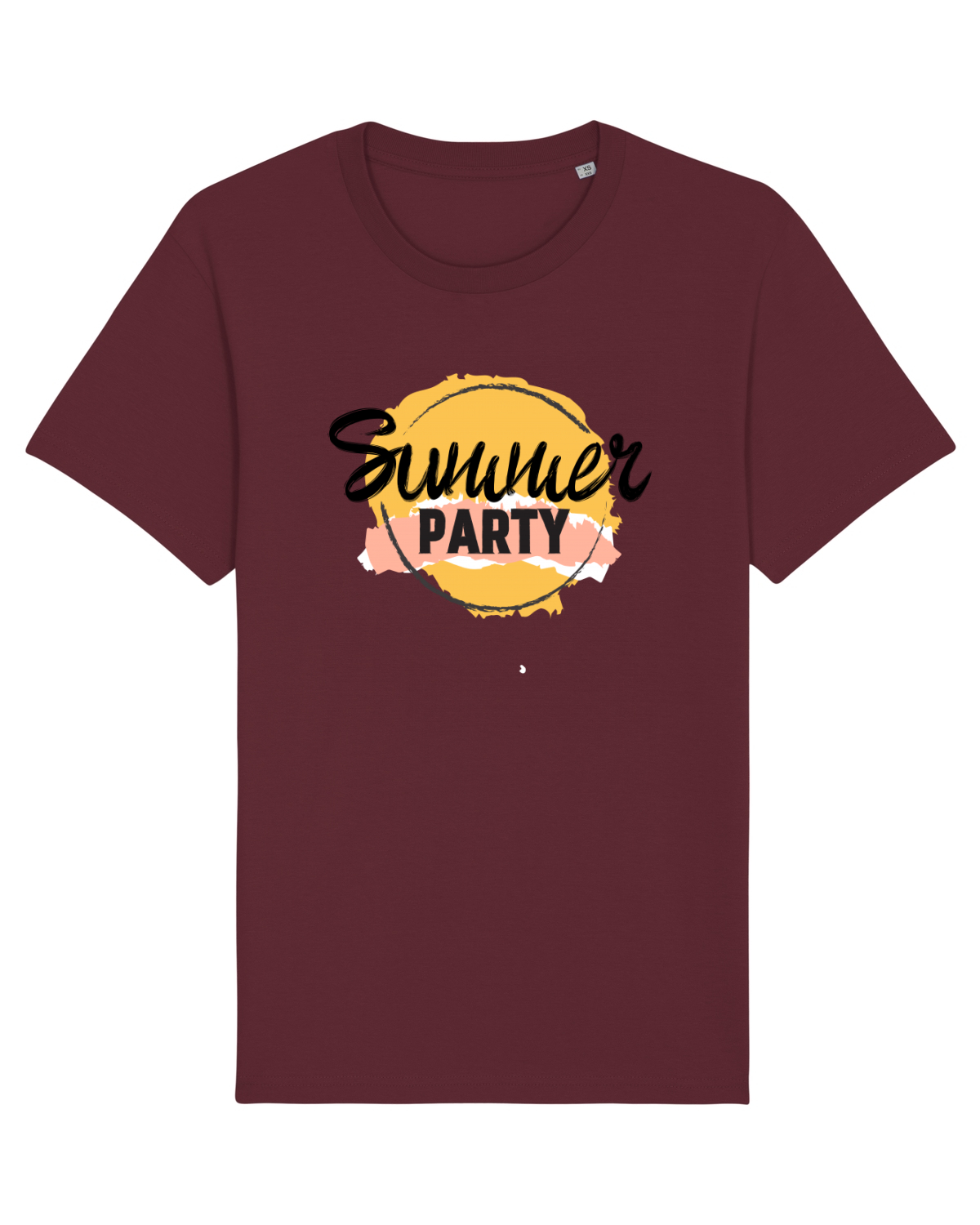 Tricou mânecă scurtă Unisex Rocker Burgundy