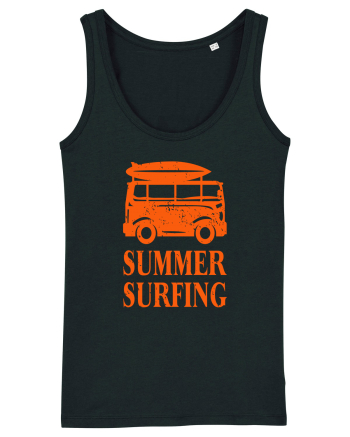 Summer Surfing Van Black