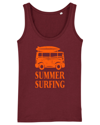 Summer Surfing Van Burgundy