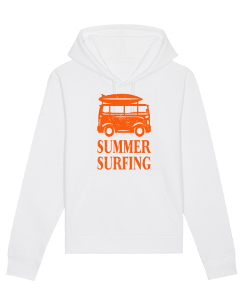 Summer Surfing Van White