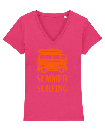 Summer Surfing Van Raspberry