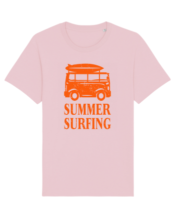 Summer Surfing Van Cotton Pink