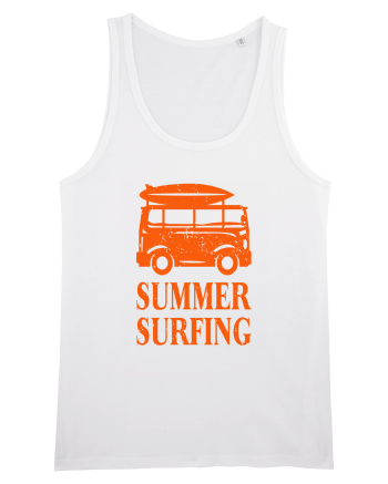 Summer Surfing Van White