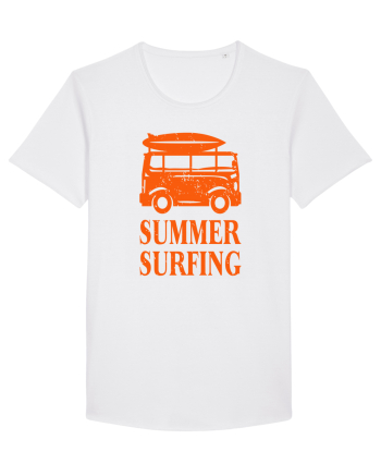 Summer Surfing Van White