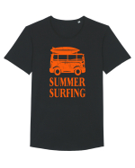 Summer Surfing Van Tricou mânecă scurtă guler larg Bărbat Skater
