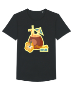 Summer Time Tricou mânecă scurtă guler larg Bărbat Skater
