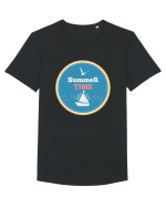 Summer Time Tricou mânecă scurtă guler larg Bărbat Skater