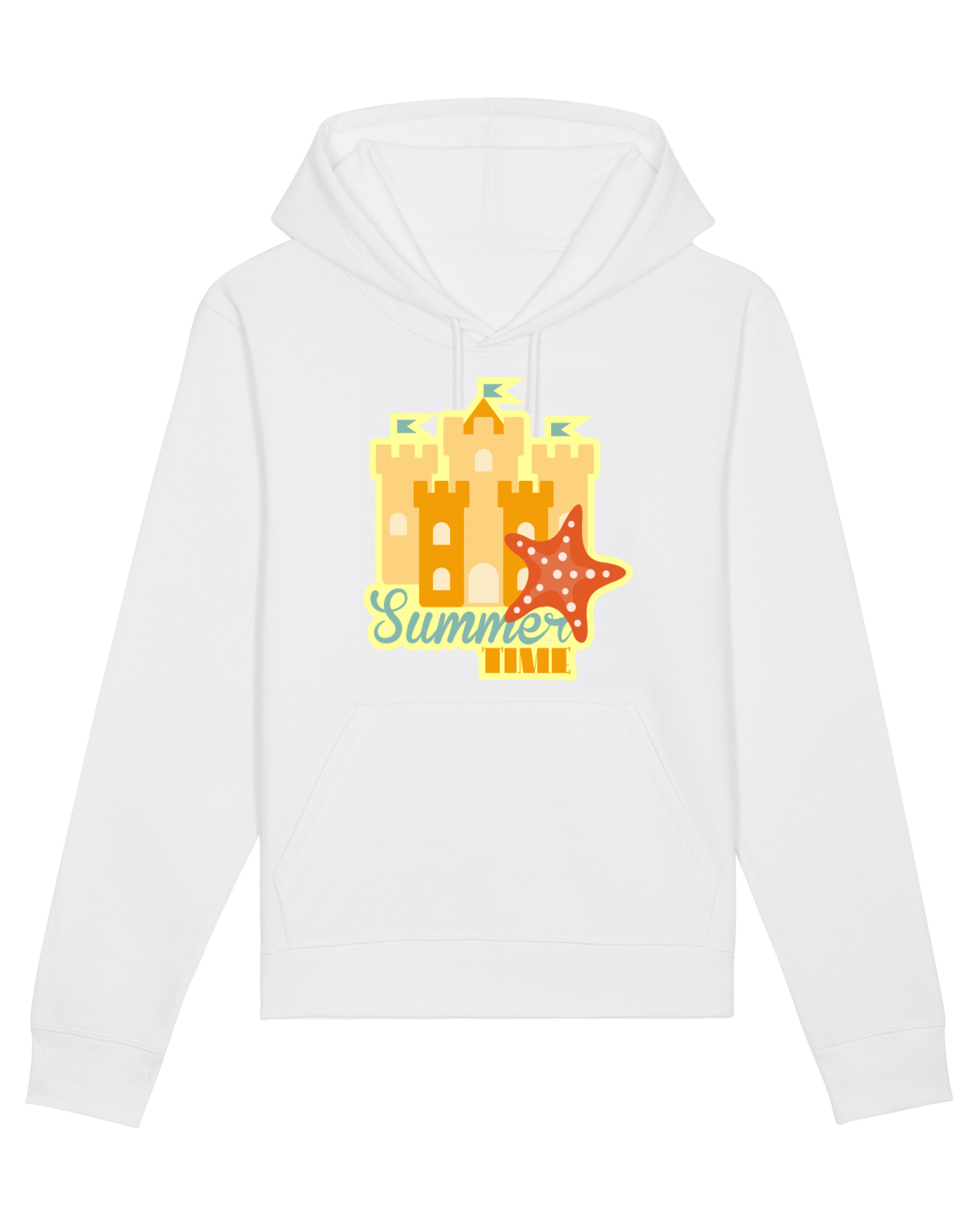 Hanorac Unisex Drummer White