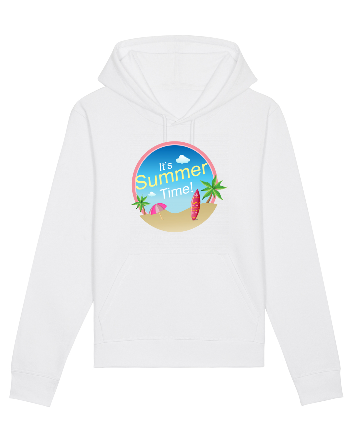 Hanorac Unisex Drummer White