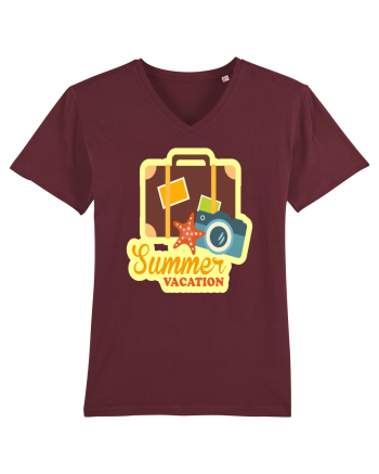 Summer Vacation Burgundy
