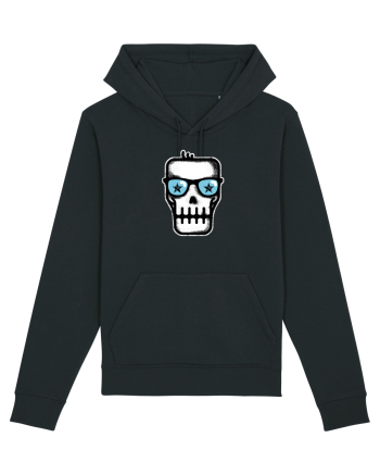 Dead Rock Star Skull Black