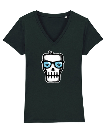 Dead Rock Star Skull Black