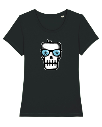 Dead Rock Star Skull Black