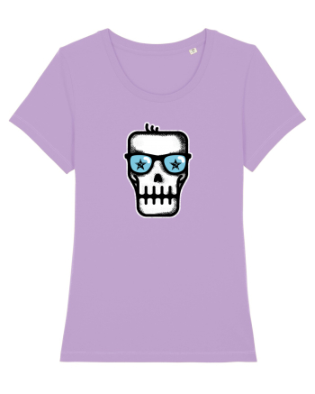 Dead Rock Star Skull Lavender Dawn