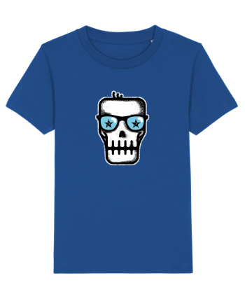 Dead Rock Star Skull Majorelle Blue