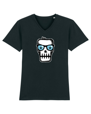 Dead Rock Star Skull Black