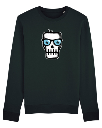 Dead Rock Star Skull Black
