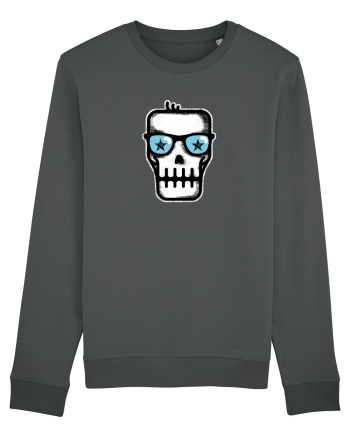 Dead Rock Star Skull Anthracite