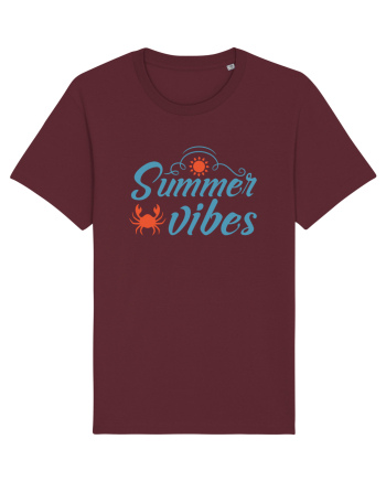 Summer Vibes Burgundy
