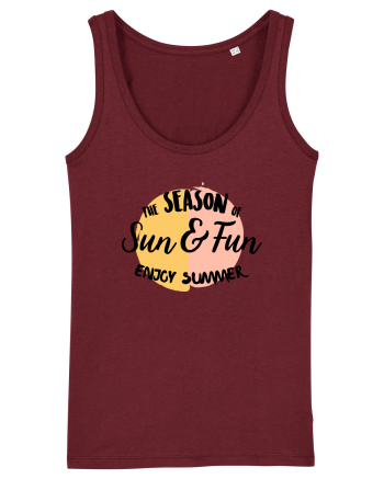 Sun & Fun Burgundy
