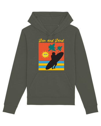 Sun And Sand Surfing Time Khaki