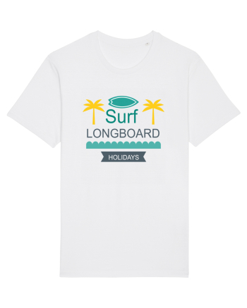 Surf Longboard White