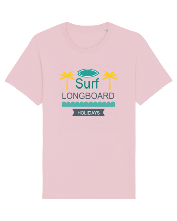 Surf Longboard Cotton Pink