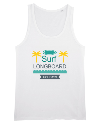 Surf Longboard White