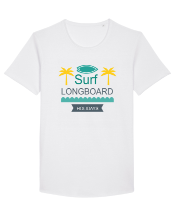 Surf Longboard White