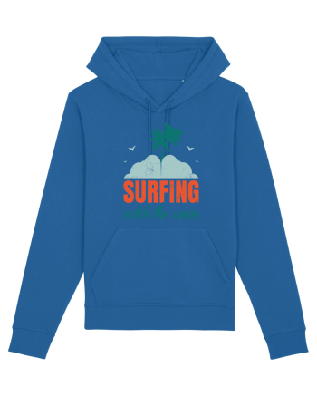 Surfing Catch The Wave Royal Blue