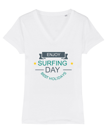 Surfing Day White