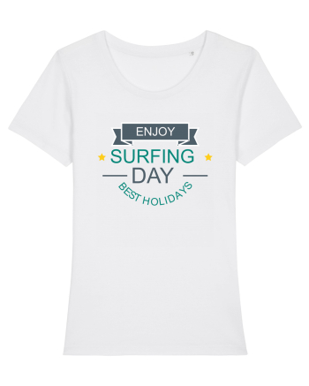 Surfing Day White
