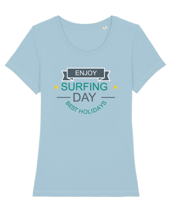 Surfing Day Sky Blue
