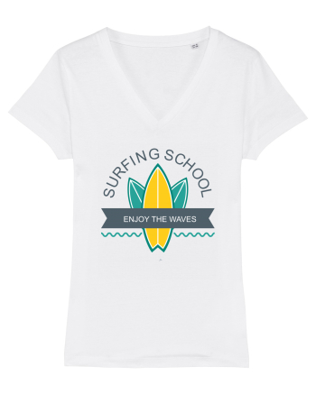 Surfing School White