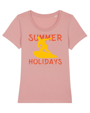 Surfing Summer Holidays Canyon Pink