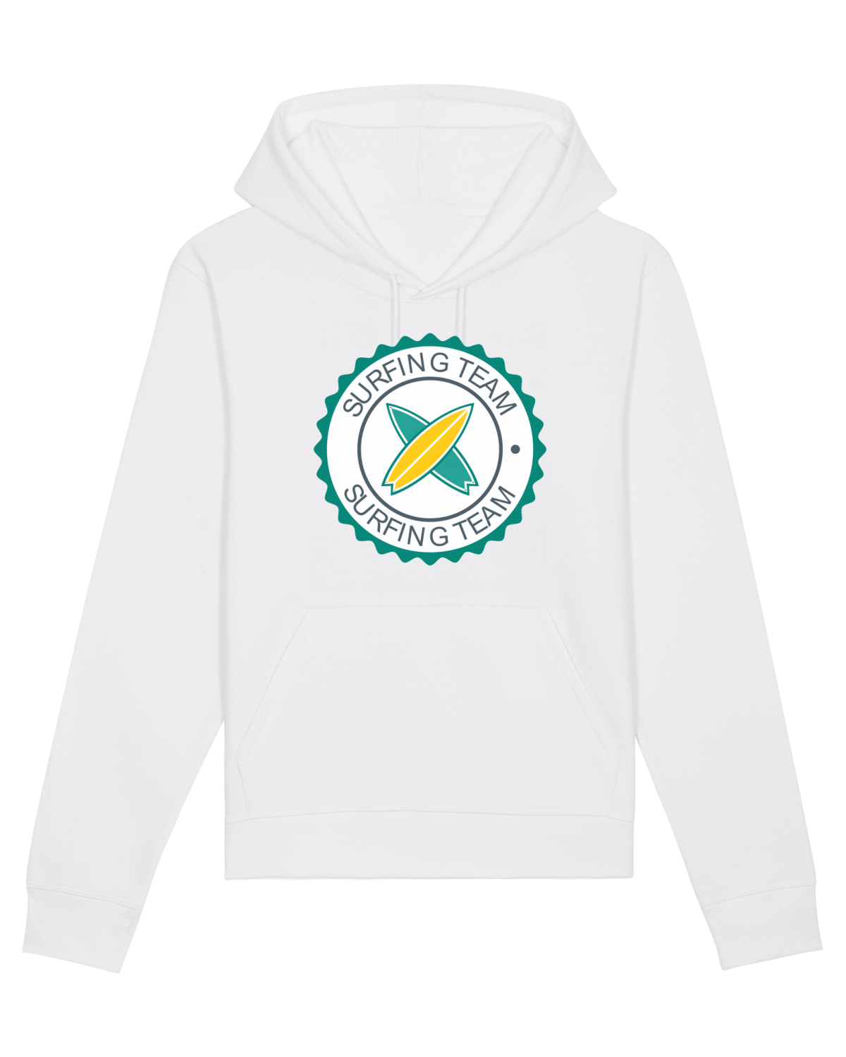 Hanorac Unisex Drummer White