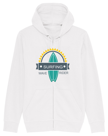 Surfing Wave Rider White