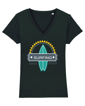 Surfing Wave Rider Black