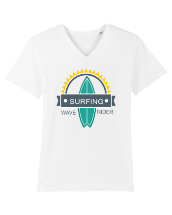 Surfing Wave Rider White