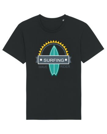 Surfing Wave Rider Black
