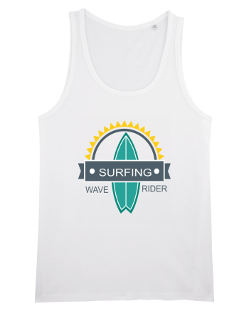 Surfing Wave Rider White