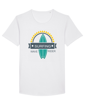 Surfing Wave Rider White