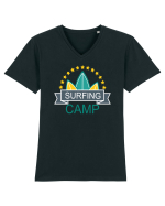 Surfing Camp Tricou mânecă scurtă guler V Bărbat Presenter