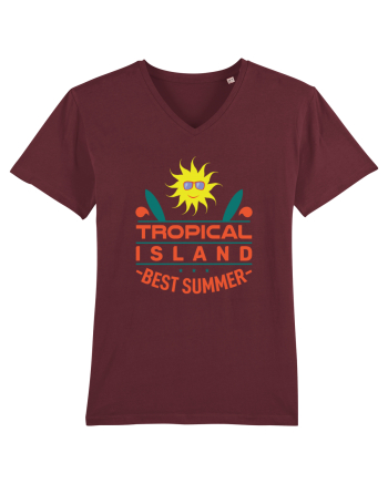 Tropical Island Best Summer Burgundy