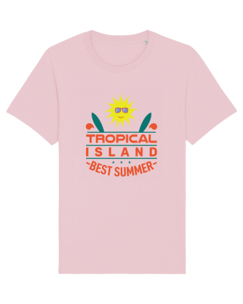 Tropical Island Best Summer Cotton Pink