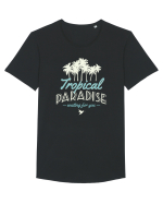 Tropical Paradise Waiting For You Tricou mânecă scurtă guler larg Bărbat Skater